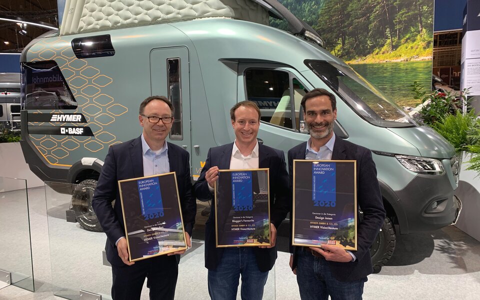 European Innovation Award 2020 für HYMER VisionVenture