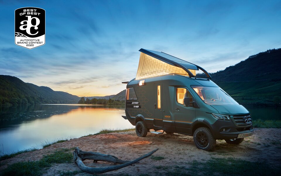 Press picture Automotive Brand Contest 2020 für Hymer VisionVenture