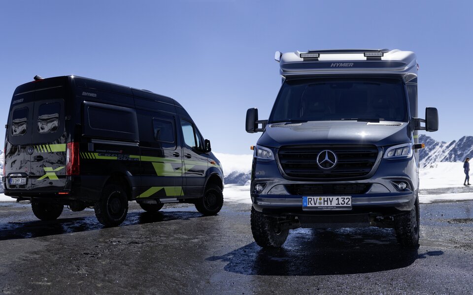 HYMER edition models "CrossOver"_KeyVisual
