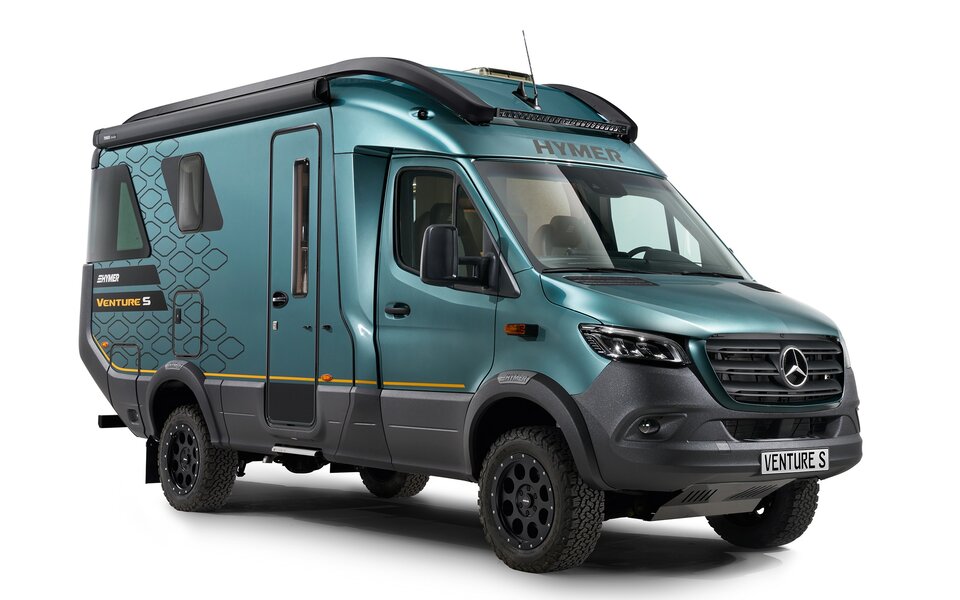 HYMER Venture S: The off-road motorhome dream